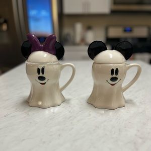 Mickey and Minnie Ghost Mugs